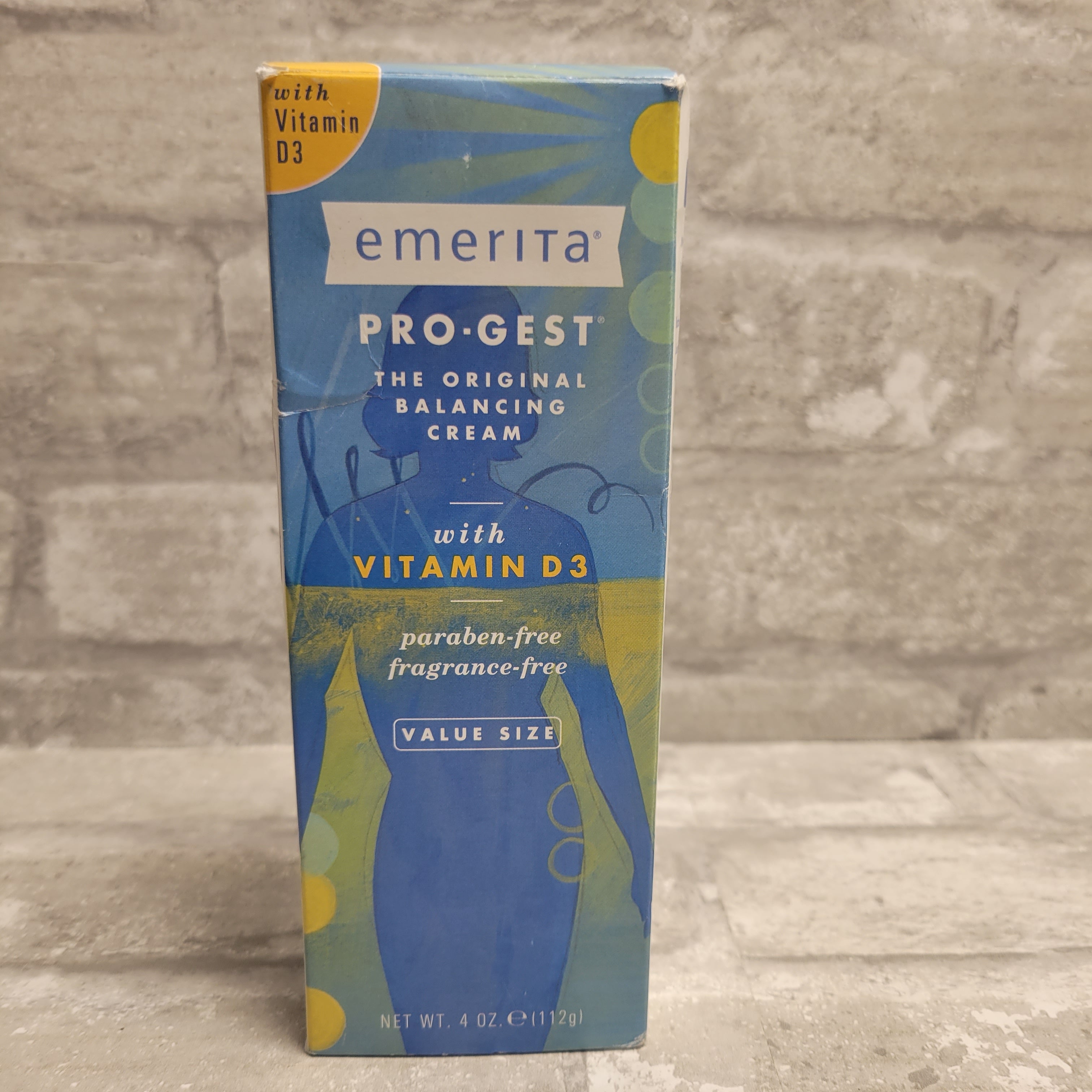 Emerita Pro-Gest The Original Natural Balancing Cream 4 oz. Value Size (8070395592942)